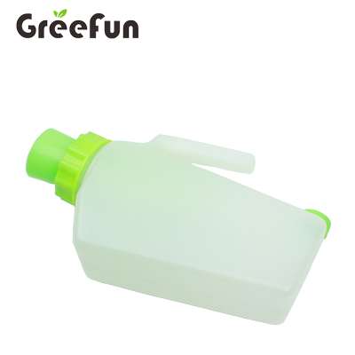 Women Portable Urinal Pee Bottle With A Lid And Funnel For Men and Women, It Is Used For Camping Outdoor Travel White